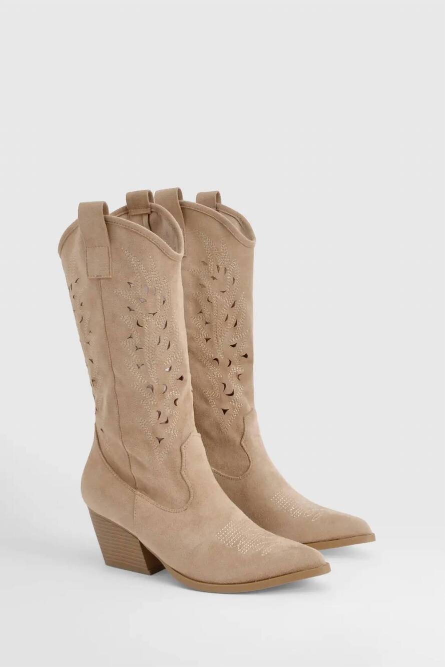 NEW LET'S SEE STYLE women's western tall boots in sand